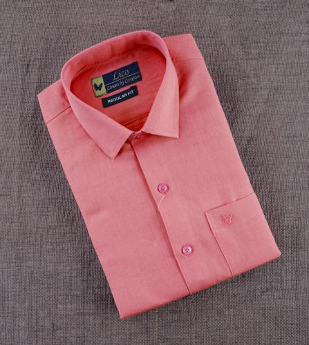 PL COTTONX LINEN DYED READYMADE SHIRT 42 FS